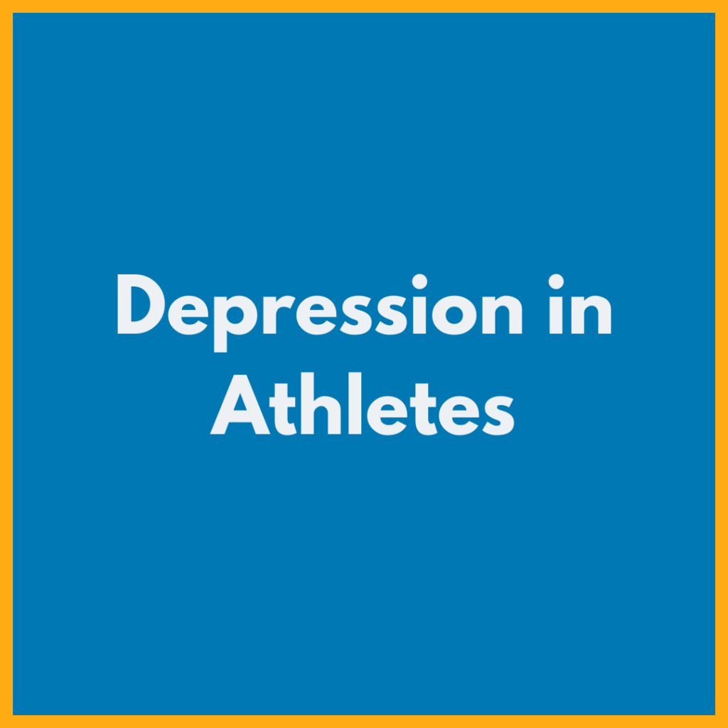 Depression in Athletes